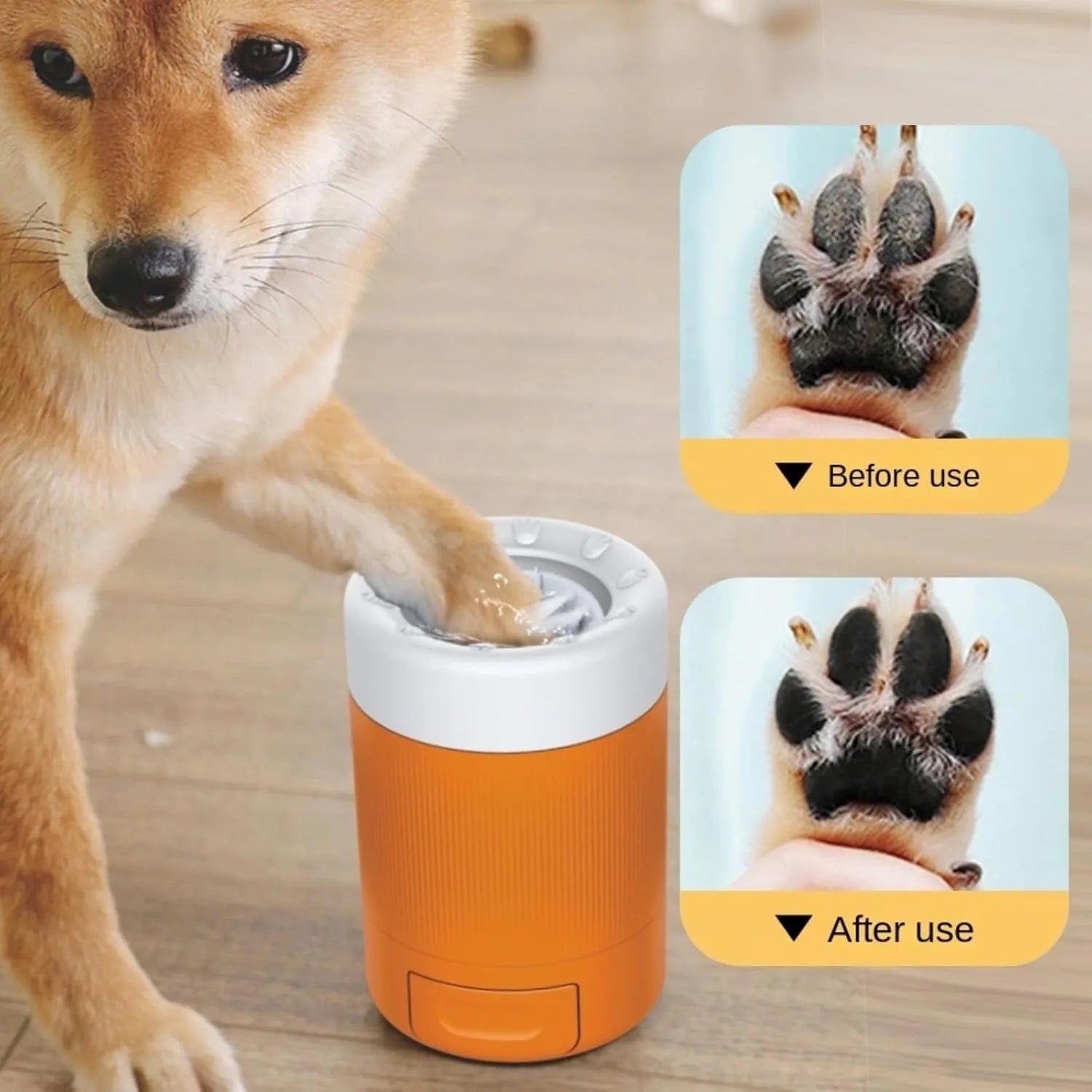 Portable Dog Paw Cleaner