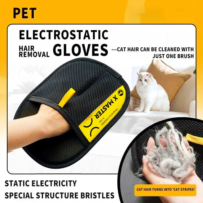 2-in-1 Pet Grooming Glove