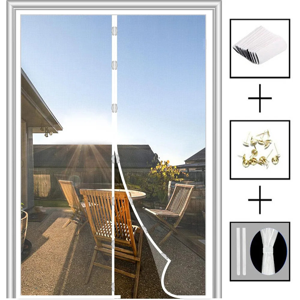 Pet-Friendly Magnetic Screen Door
