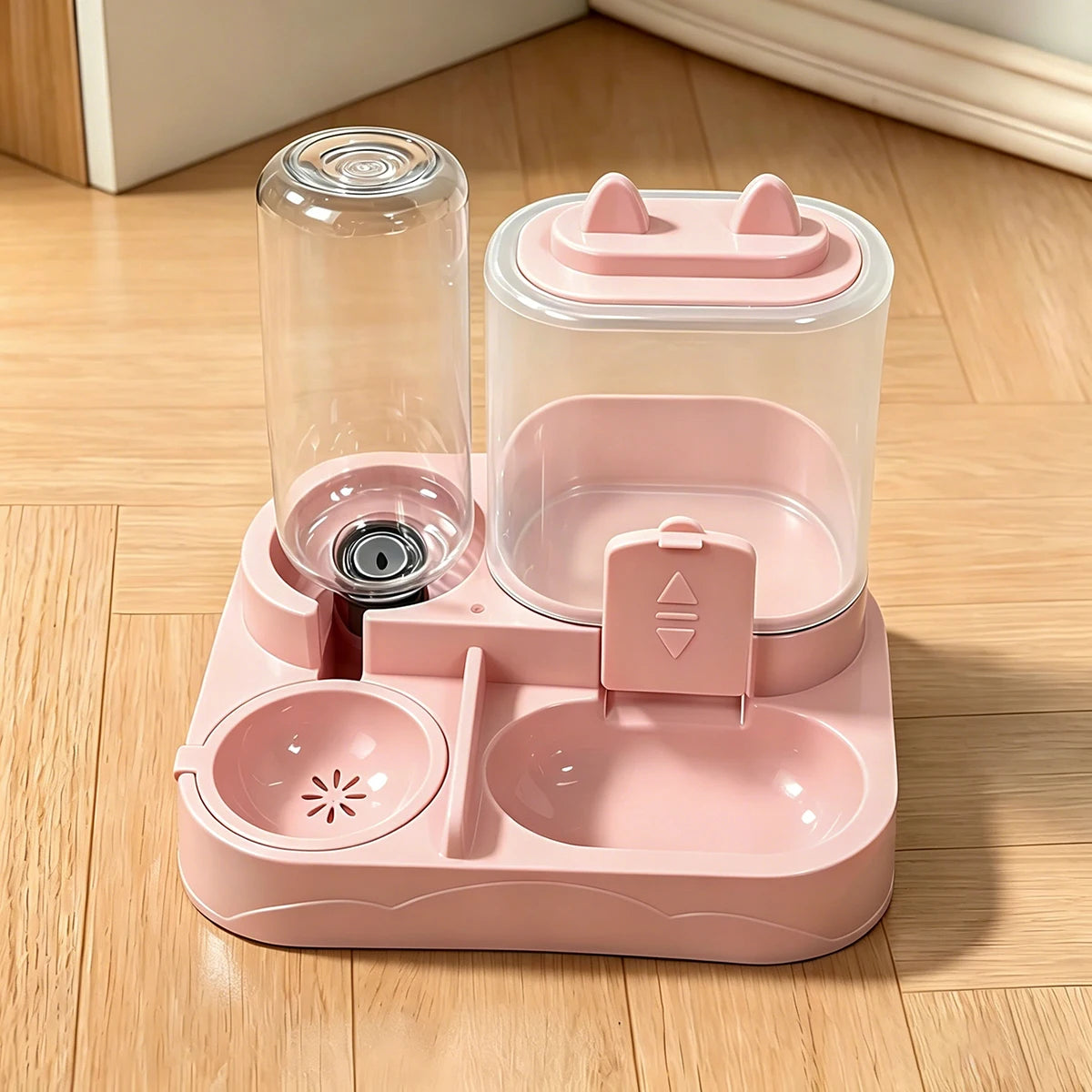2-in-1 Pet Feeder & Water Dispenser