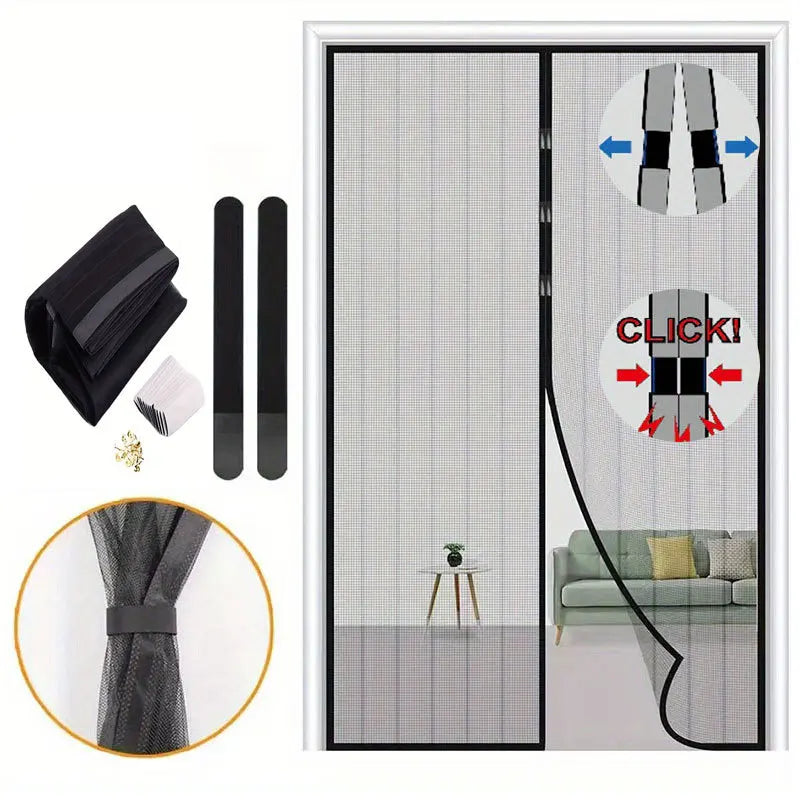 Pet-Friendly Magnetic Screen Door