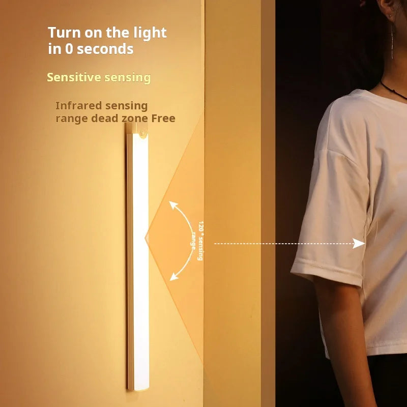 Wireless Motion Sensor LED Light – Rechargeable & Easy Install