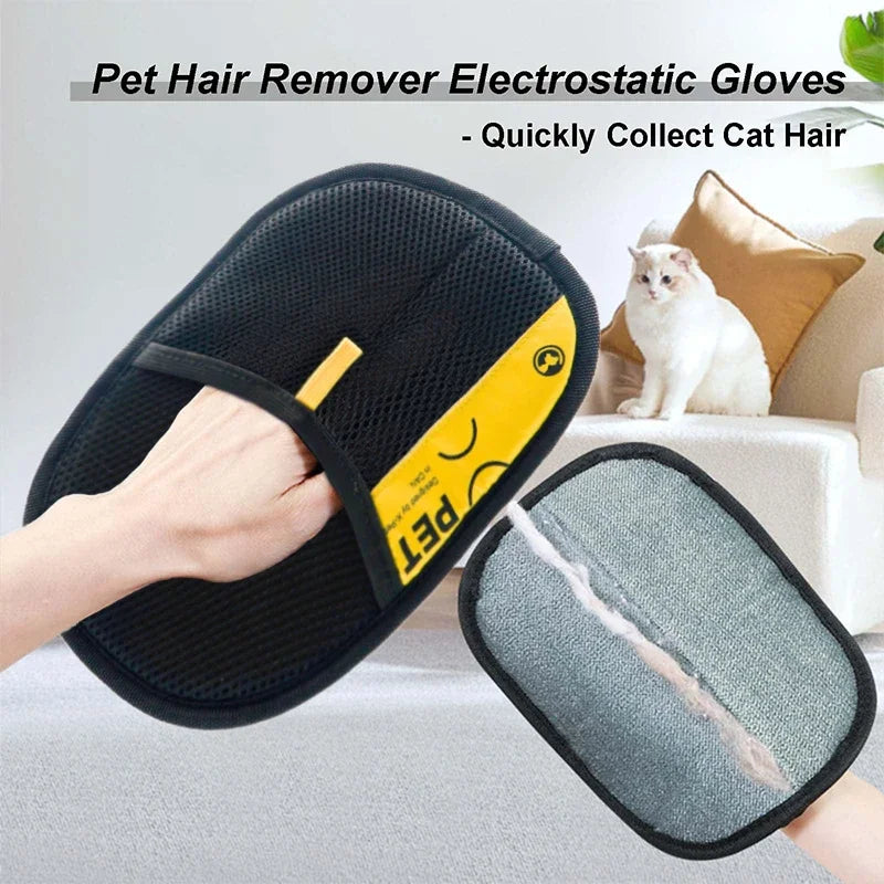 2-in-1 Pet Grooming Glove