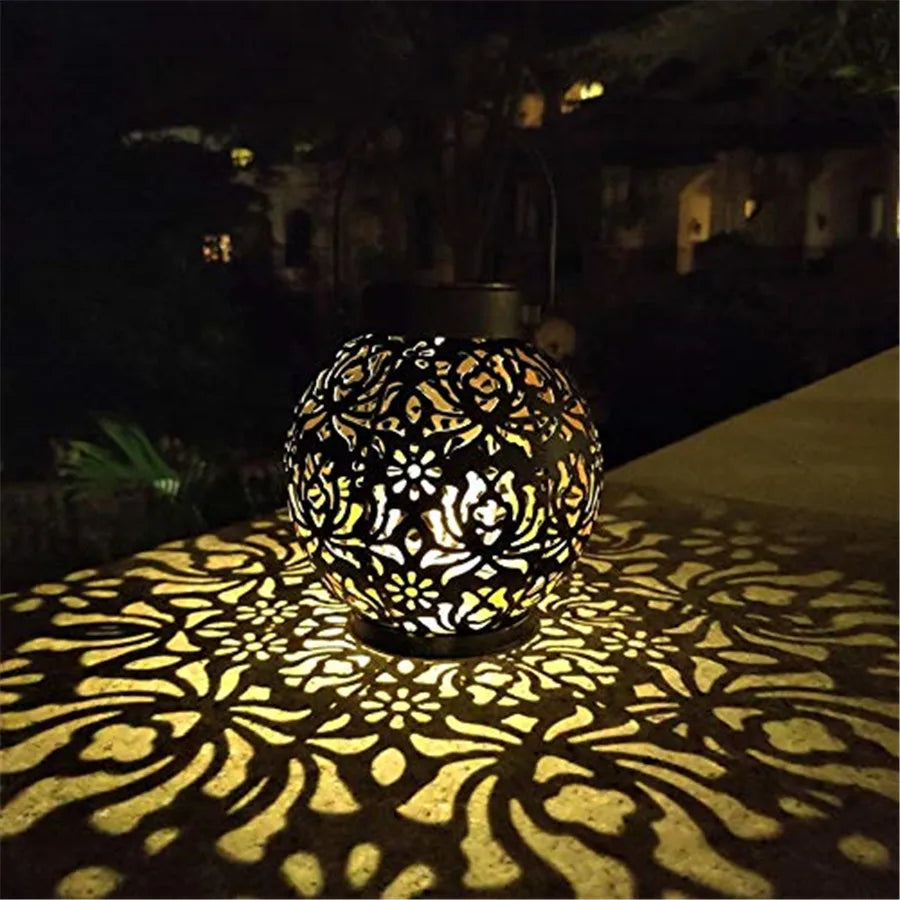 Magical Solar Garden Lantern – Waterproof Hanging LED Light