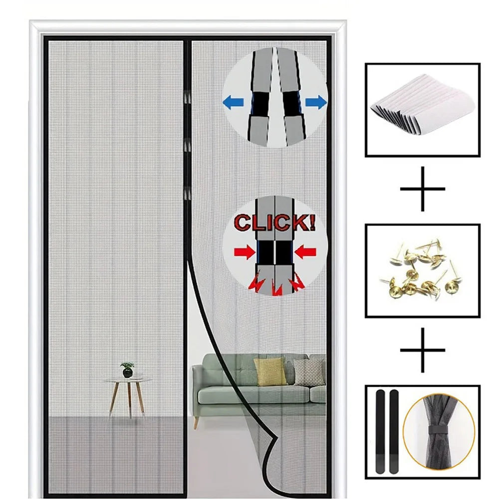 Pet-Friendly Magnetic Screen Door