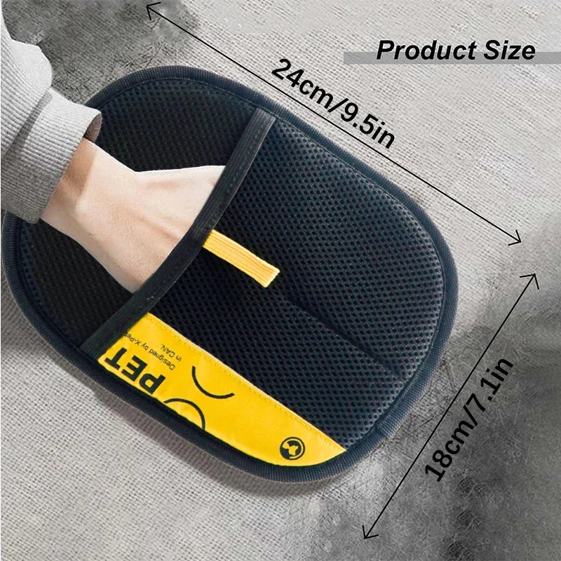 2-in-1 Pet Grooming Glove