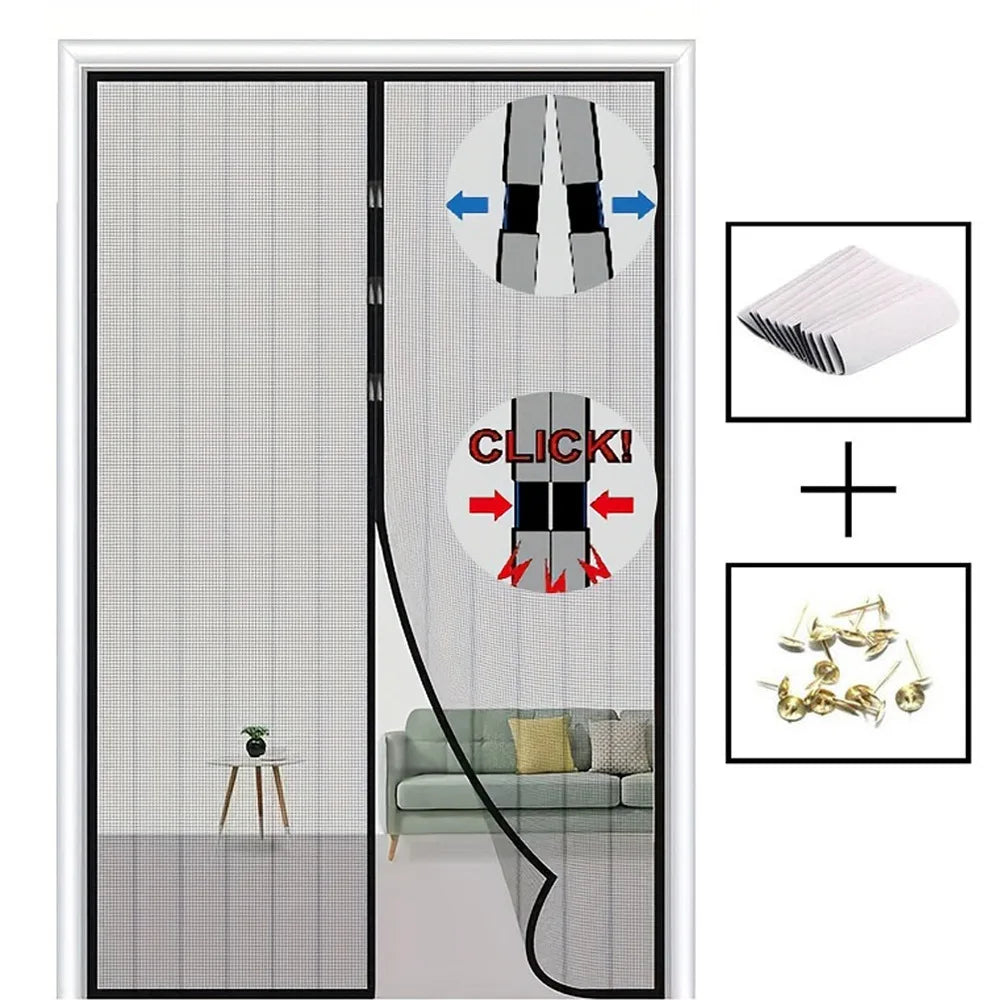 Pet-Friendly Magnetic Screen Door